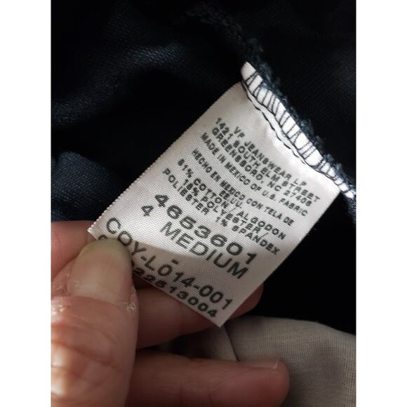 Lee Pants Size 4 Womens Black Stretch Chino Khaki Mid Rise Relaxed Tapered NWT - Picture 5 of 14